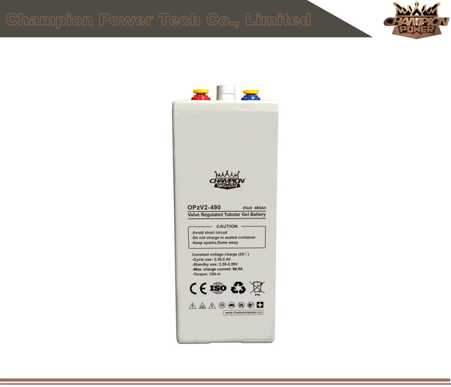 OPZV2-490 2V490AH BATTERIE OPZV